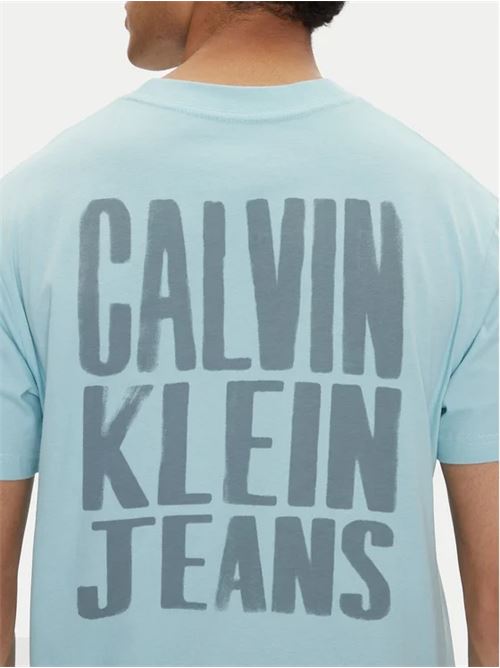 painted calvin klein jeans tee CALVIN KLEIN JEANS | J30J327523MR5